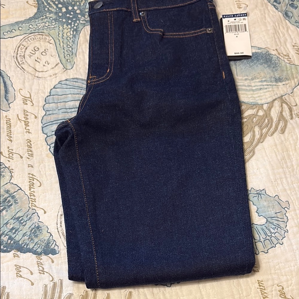 Ralph Lauren Dark Blue Straight Jeans
